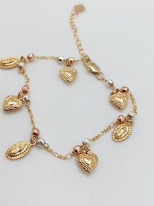 Amor Guadalupano- Charm Bracelet